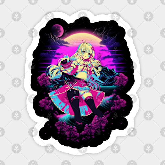 Guardians of the Void Heroes Unite - SoulWorkers Tee Sticker by anyone heart